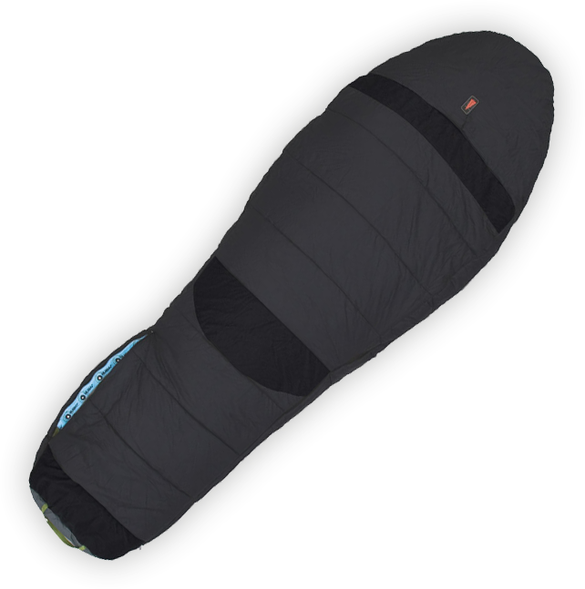 HUSKY Comfort Aurus спално торба -18°C, зелена