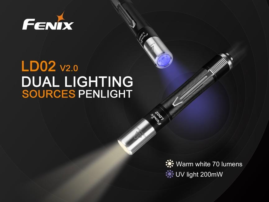 Fenix LD02 High CRI + UV фенер