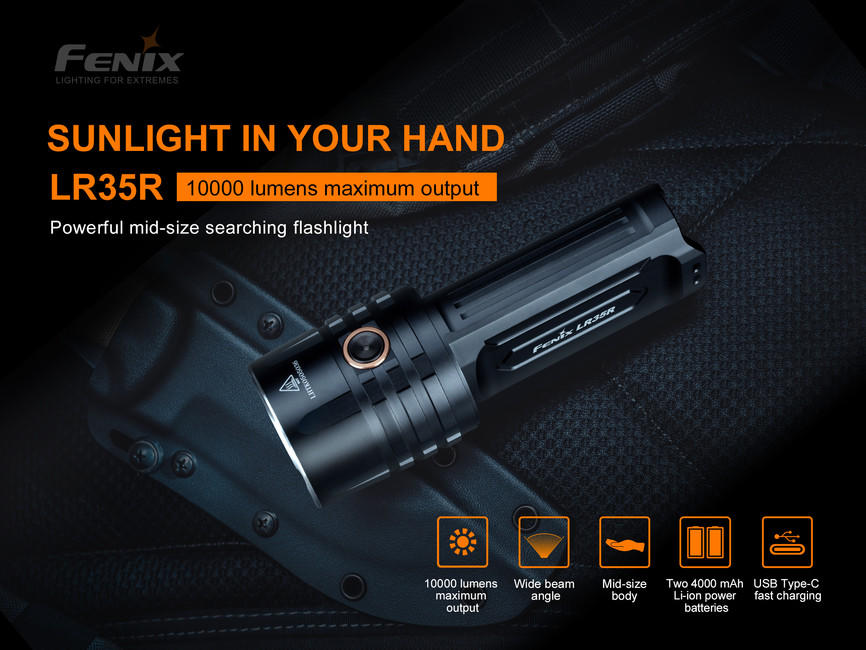 Fenix LR35R акумулаторен фенер