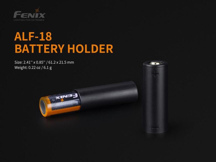 Fenix Alf-18 редукция на акумулатор 21700