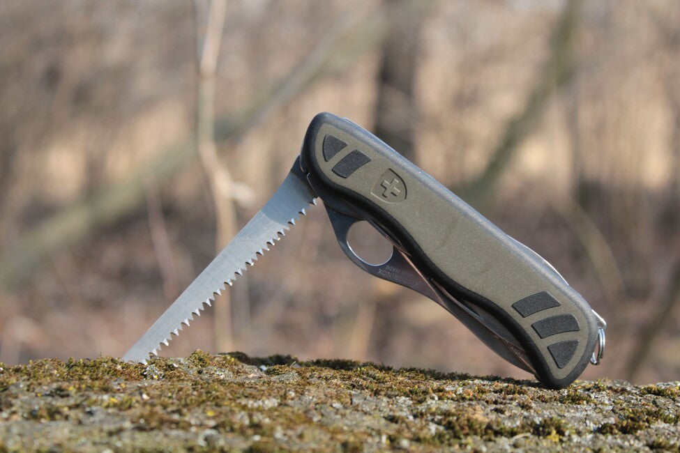Victorinox Swiss Army джобен нож 111mm, зелено-черен
