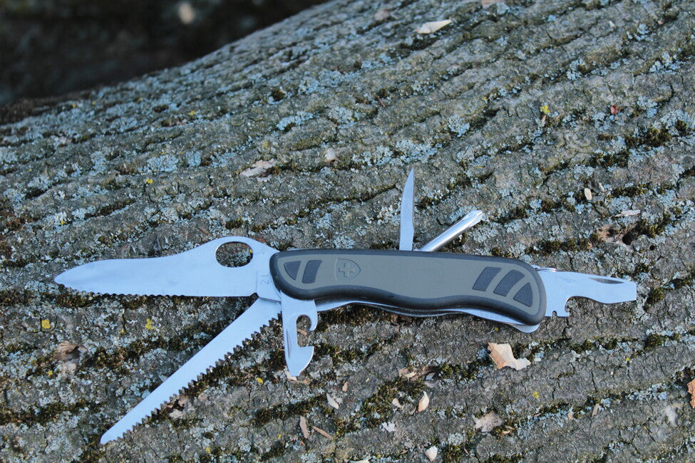 Victorinox Swiss Army джобен нож 111mm, зелено-черен