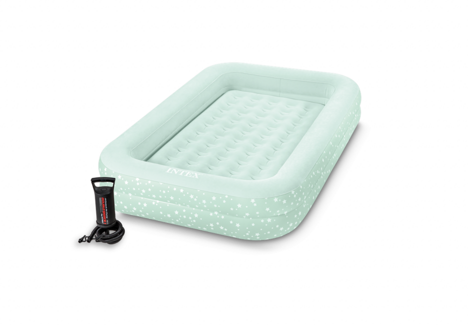 Intex Kidz Travel Bed Set детско надуваемо легло с помпа