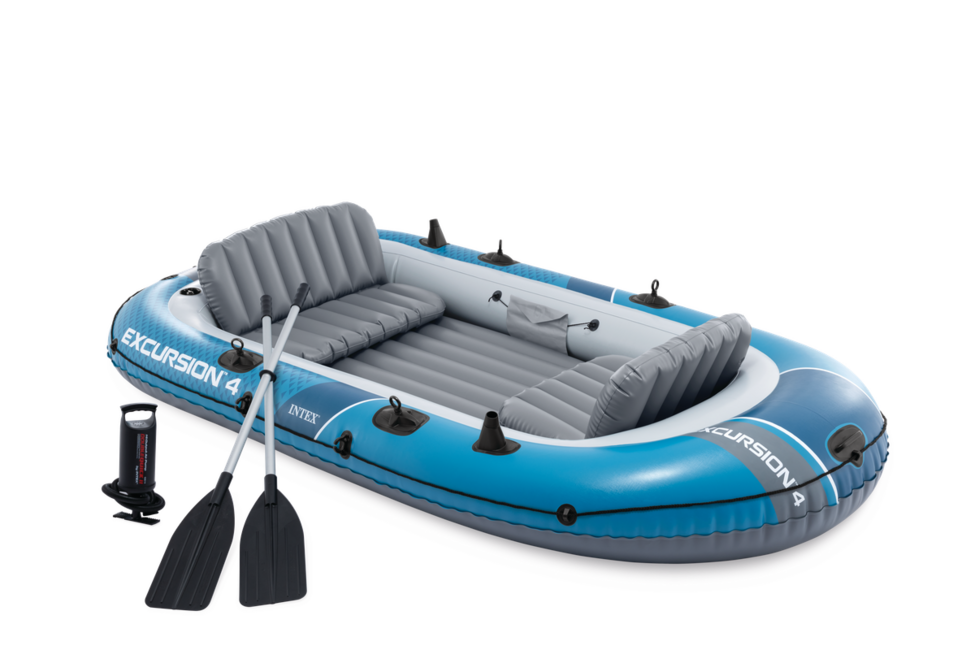 Intex Excursion™ 4 надуваем чамец