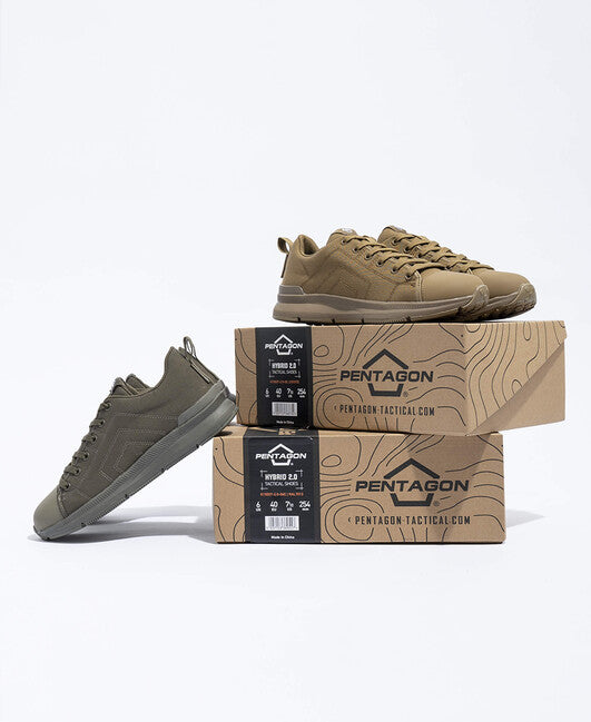 Pentagon Hybrid 2.0 low тениски, койот