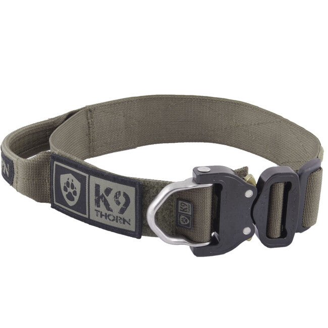 K9 Thorn кобра-Echo ошейник с дръжка 38mm, маслинен