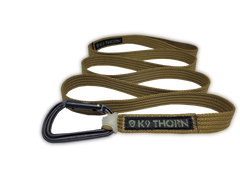 K9 Thorn Express lead, coyote, 200 cm