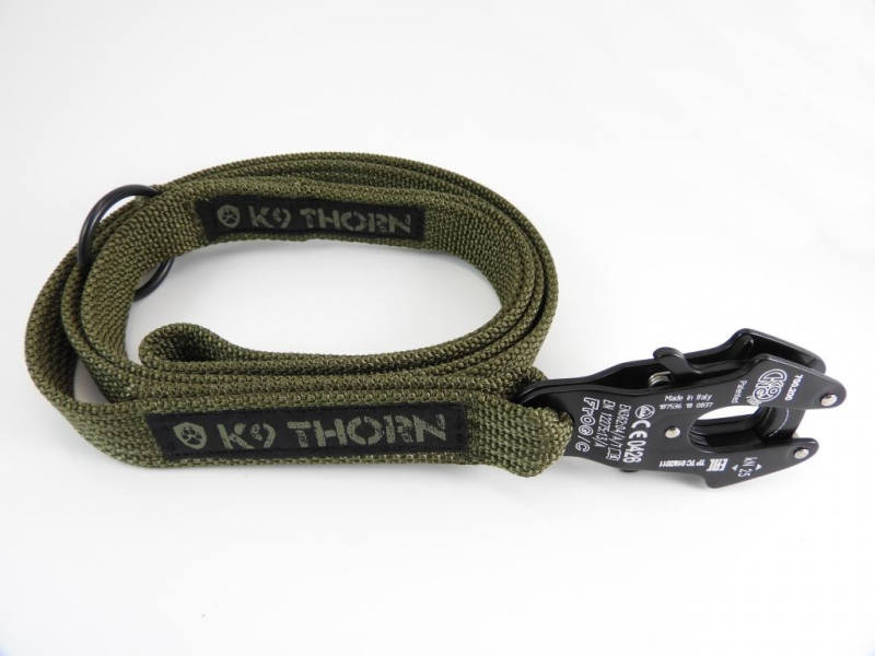 Kong Frog K9 Thorn водило 150cm, маслинено
