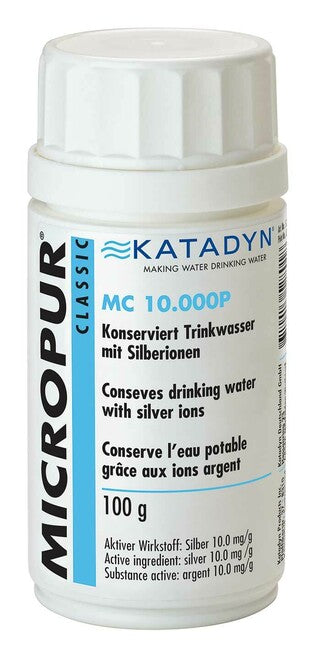 Katadyn Micropur MC 10.000P дезинфекция на вода, 100g
