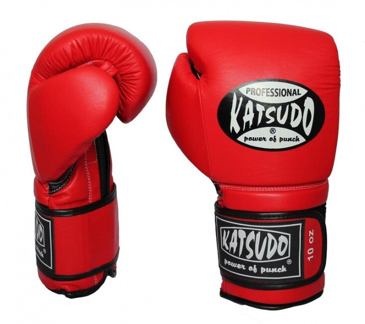 Katsudo Profesional бокс ръкавици, червени