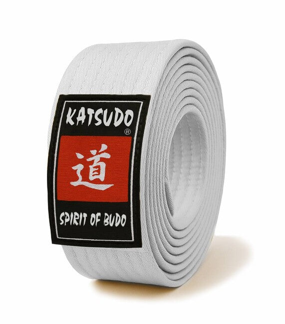 Katsudo Master obi колан, бял