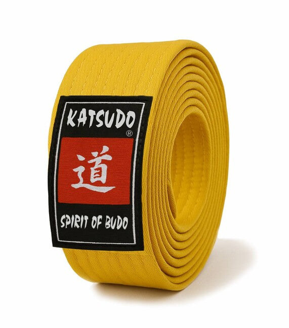 Katsudo Master колан obi, жълт
