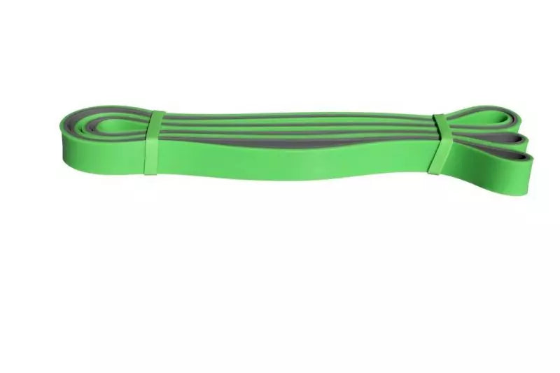 Katsudo Flexband средна тренировъчна еластична лента, зелено-сива