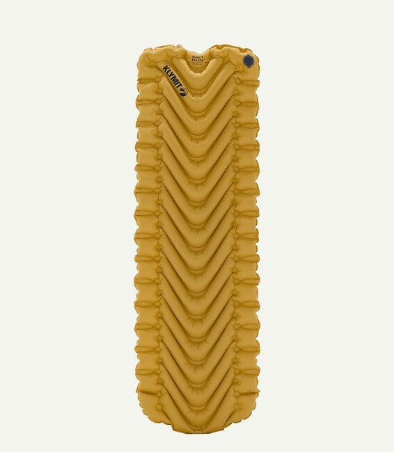 Klymit Static V Lite ECO самонадуваща мат, светлозлатна