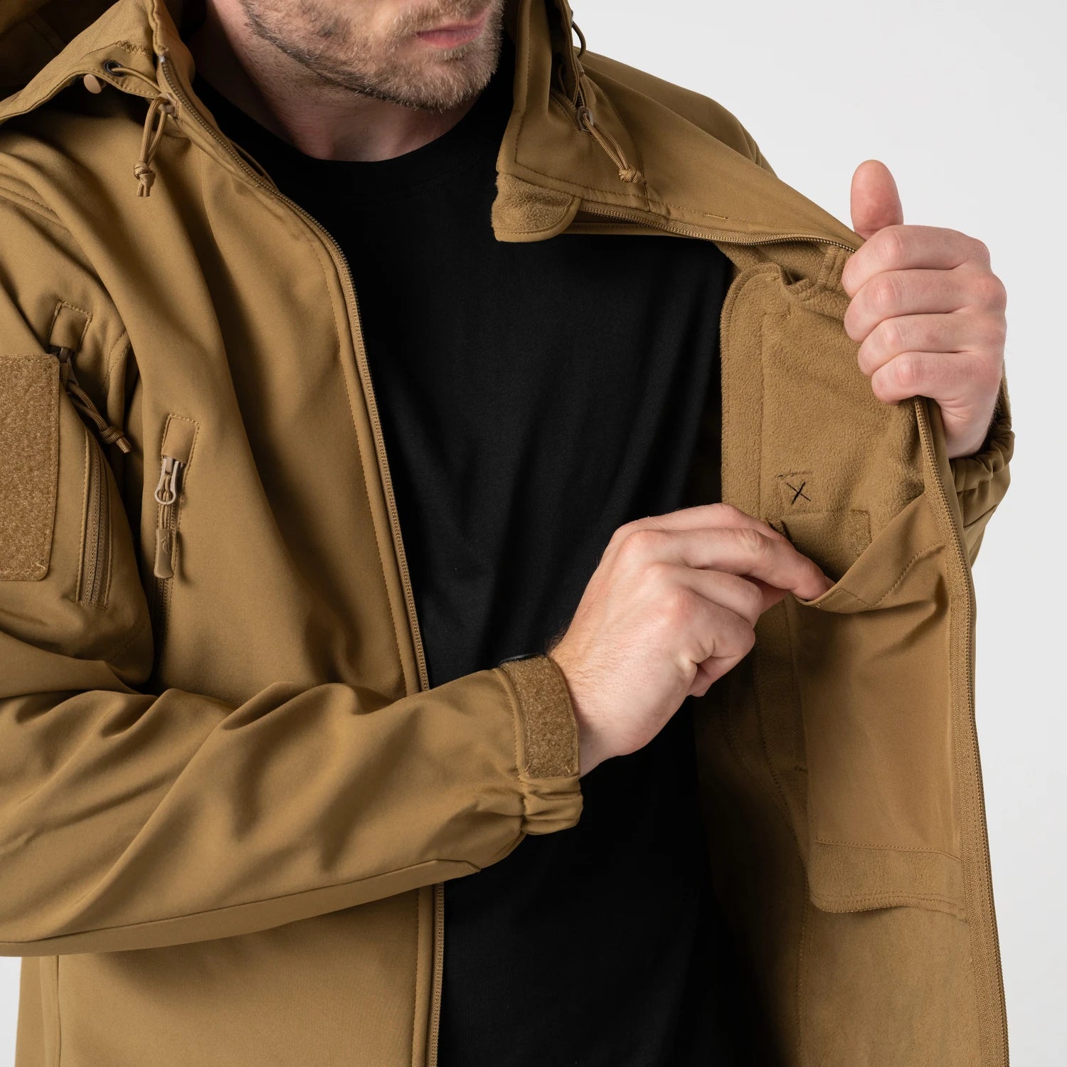 Helikon-Tex GUNFIGHTER bunda Shark Skin – detail 9