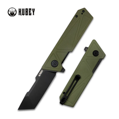 KUBEY Avenger Outdoor сгъваемо нож, зелен