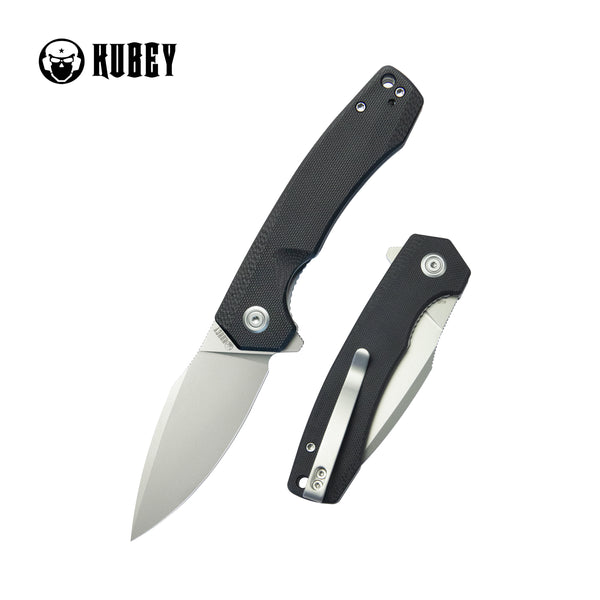 KUBEY Calyce Drop Pt. сгъваем нож, черен