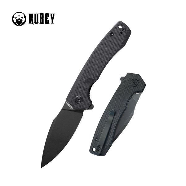 KUBEY Calyce Drop Pt. джобен нож, Dark Night