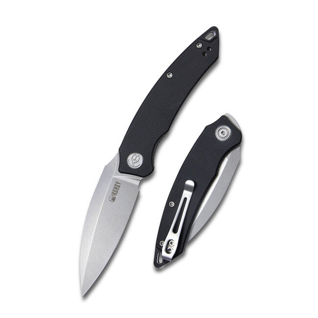 KUBEY Leaf джобен нож черно G10