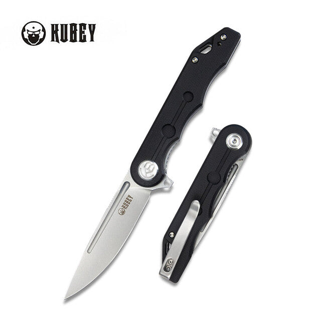 KUBEY Mizo джобен нож черен G10