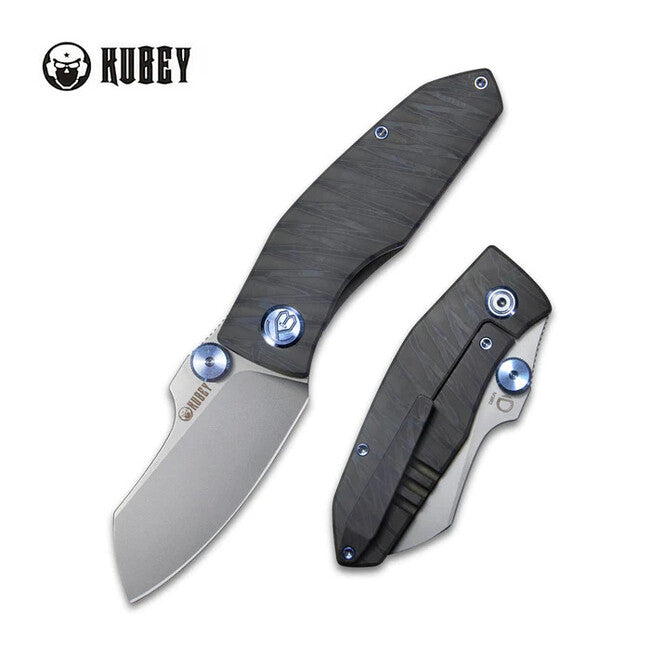 KUBEY Monsterdog Flame джобен нож Titanium