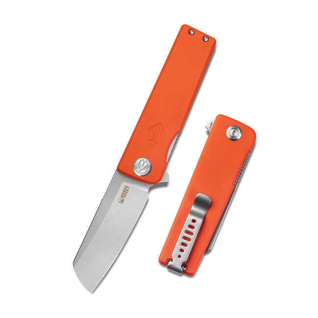 KUBEY Sailor закатяващ нож оранжево G10