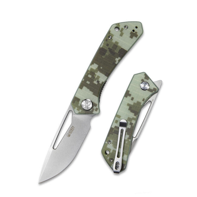 KUBEY Thalia сгъваемо ножа Camo G10