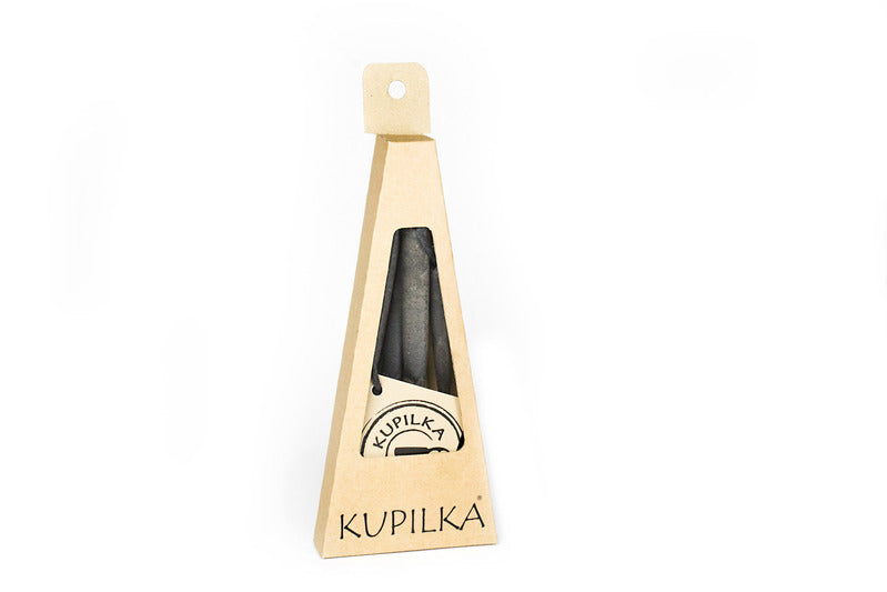 Купилка CUTLERY камписки прибори в пакет, черни