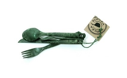 Купилка CUTLERY готварски комплект, зелен