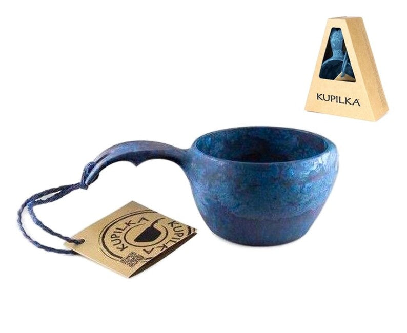 Купилка 12 Junior Cup детска чаша с опаковка, синя