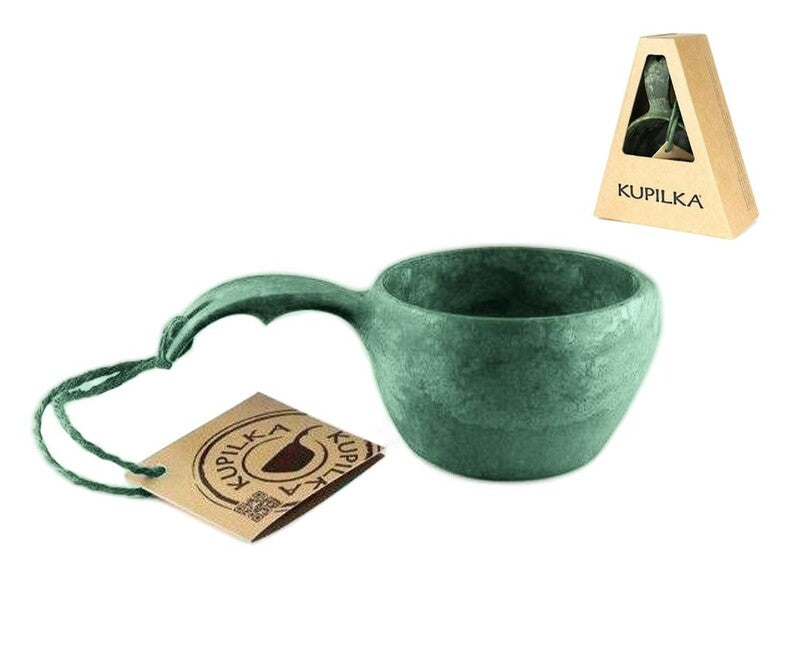 Купилка 12 Junior Cup детска чаша с опаковка, зелена