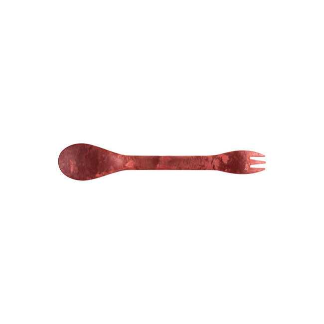 Купилка Spork 225 лъжица и вилица в един, червена
