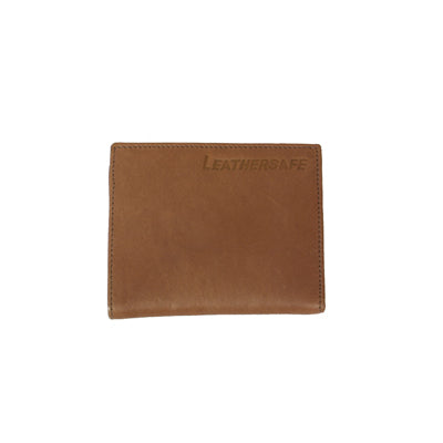 Leathersafe's кафява портмоне