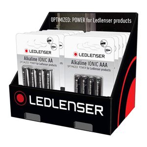 LEDLENSER фенер 24xAA + 24xAAA алкални батерии