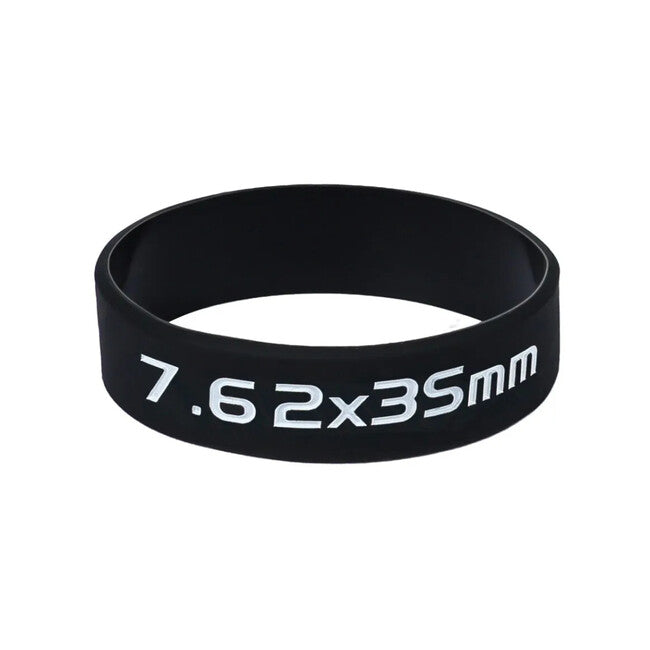 Leguon Torque 7.62 mm гумена лента за обозначаване на магазин, черно-бяла