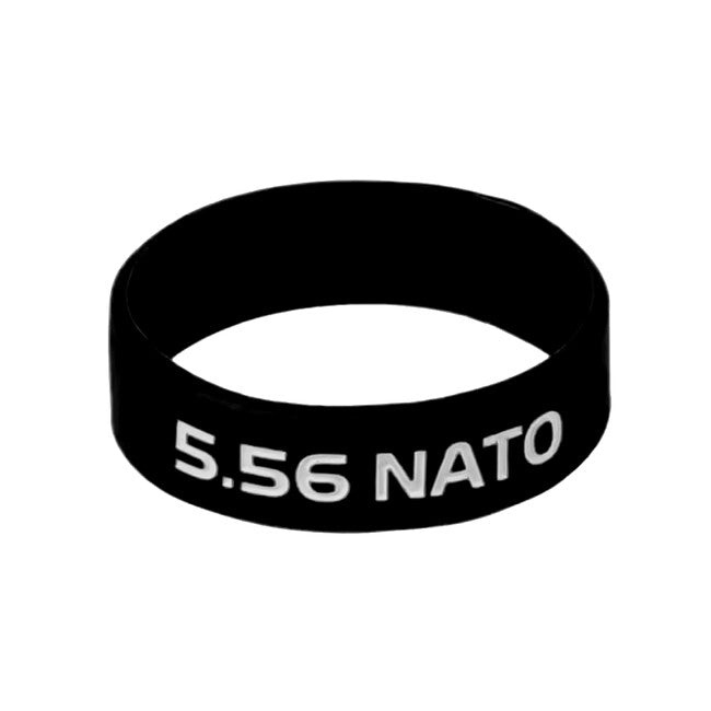 Leguon Volt гумена лента за маркиране на магазин 5.56 mm, черно-бяла
