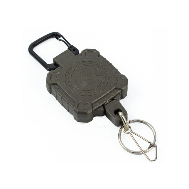 Leguon Keyhex карабина за ключове с оцелено въже, маслинена