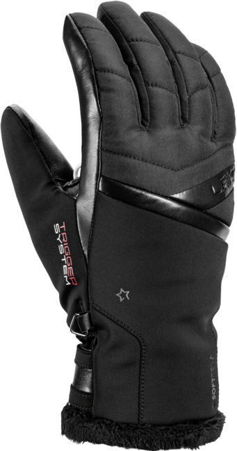 LEKI Snowfox 3D Women ски ръкавици зимни дамски, черни