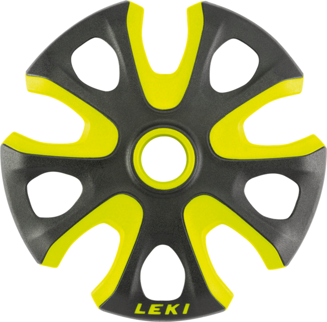 LEKI Big Mountain резервна част, неоново жълта-черна, 95 mm