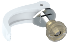 LEKI Speed Lock 1 Lever ανταλλακτικό εξάρτημα, λευκό, 18|16 mm
