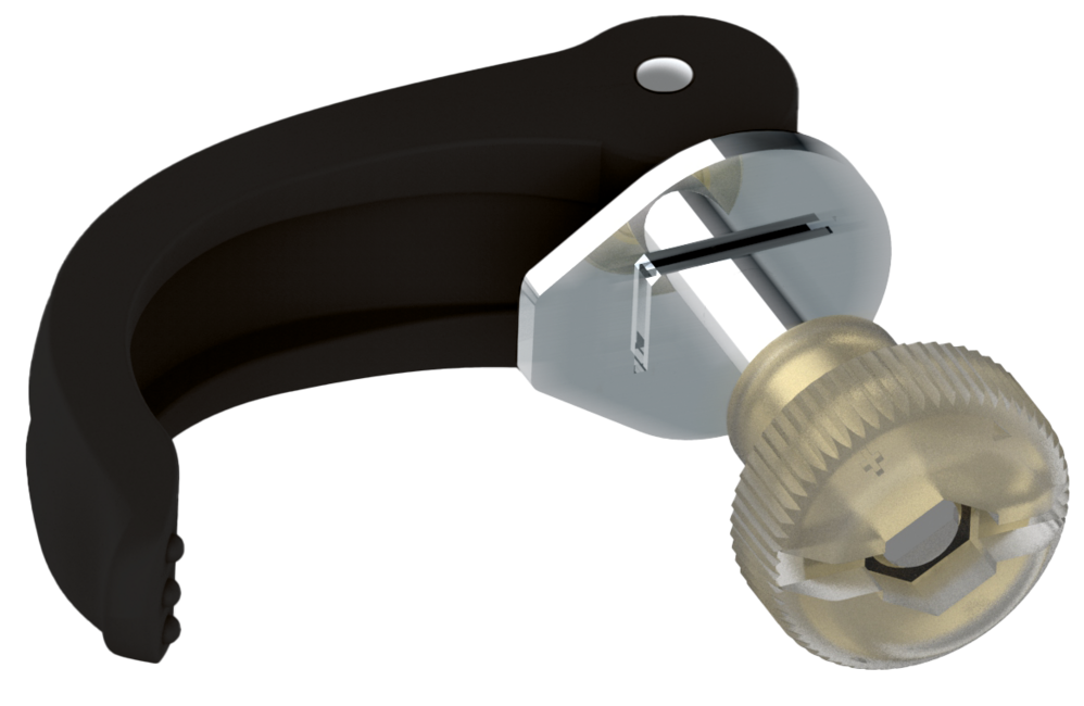 LEKI Speed Lock 1 Lever резервен част, черна, 14|12 mm