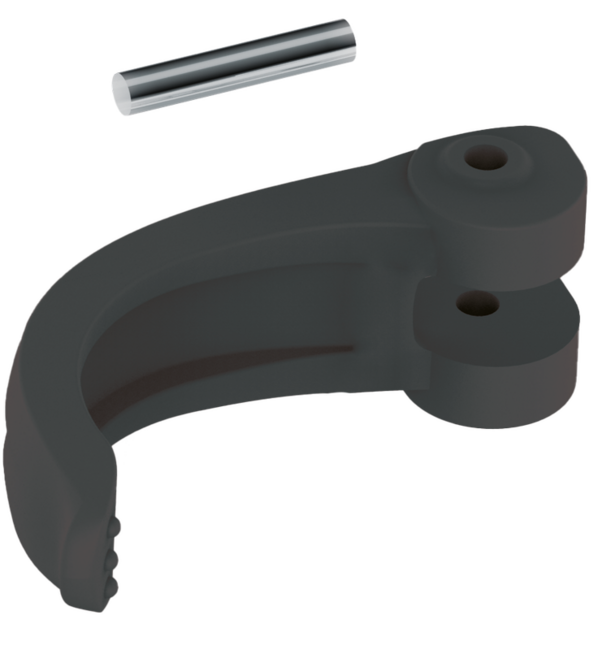 LEKI Speed Lock 1+ Lever резервен дял, черен, 20|18 mm