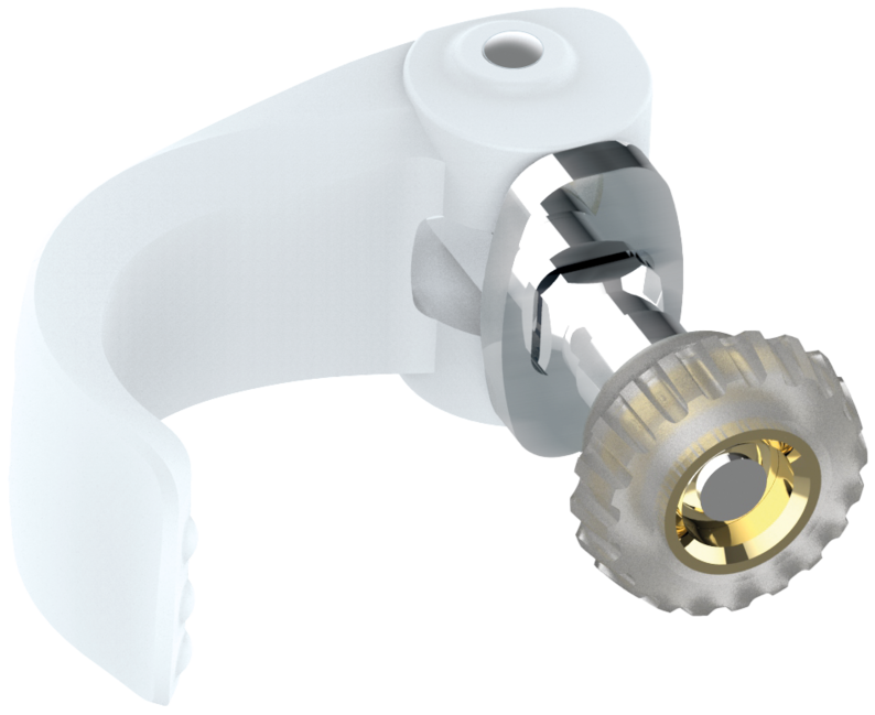 LEKI Speed Lock 2 Lever резервен дял, бял, 18|16 mm