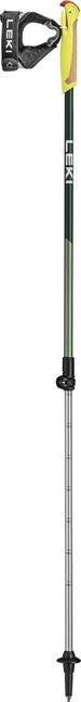 LEKI Walker XS Nordic Walking палици, зелена металична-маслинензелена-бяла, 80 - 110 cm
