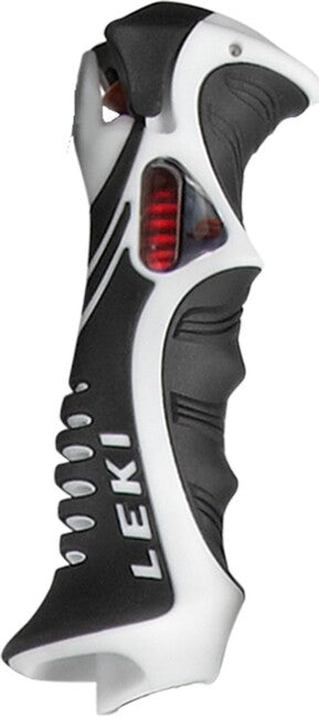 LEKI Trigger S Slalom дръжка 18mm, бяло/черно