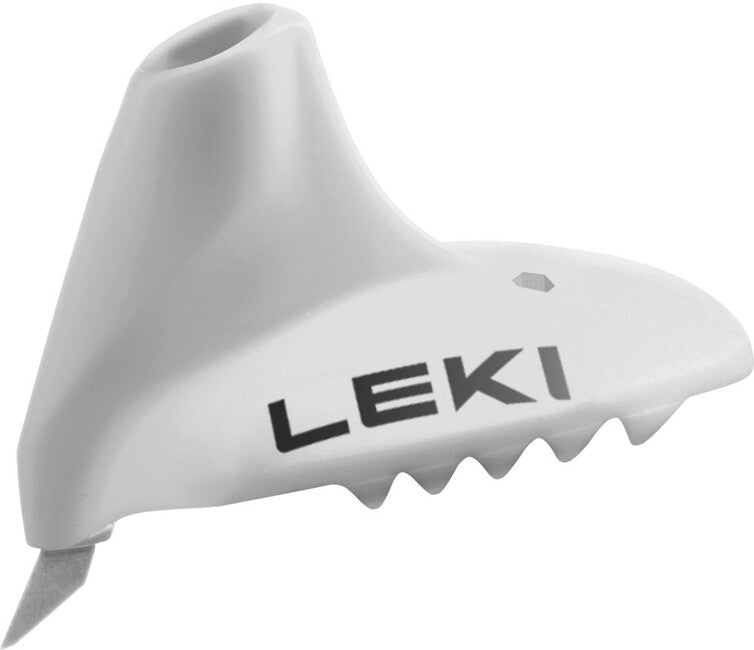 LEKI Super Race Vario Basket танерики с връх 9 mm, бял