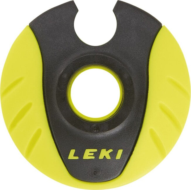 LEKI Cobra тенджери за палици, черна/неоново жълта