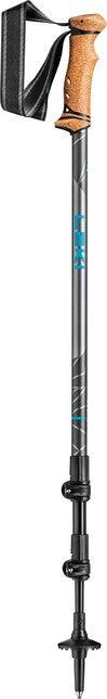 LEKI Legacy тръстови бастуни, метална-petrol-тъмен антрацит, 110 - 145 cm