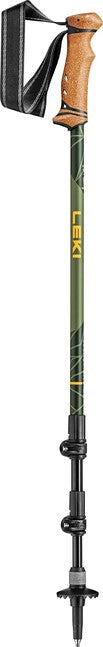 LEKI Legacy Lite AS трекинг палки, манго-маслиненозелено-бутилково зелено, 100 - 135 cm