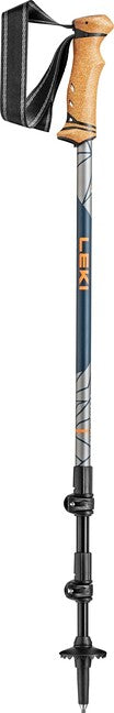 LEKI Legacy Lite туристически пръти, оранжева-деним синьо-светла антрацит, 100 - 135 см